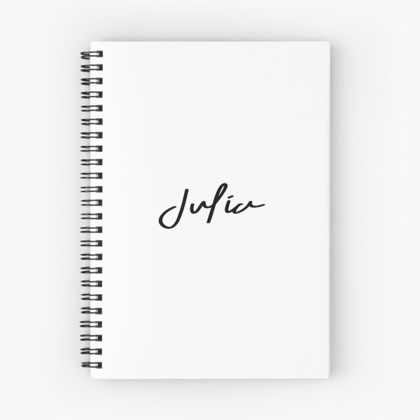 Item preview, Julia handwriting designed and sold by taryncarey225.