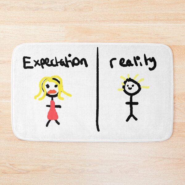 Item preview, Expectation vs reality  designed and sold by chubbyberry.