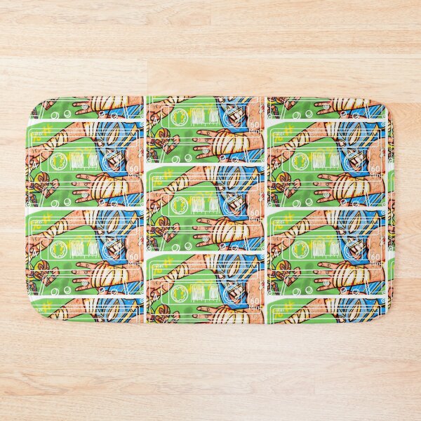 Item preview, pop-art tape cassette graffiti Luchado designed and sold by Gammaraybots.