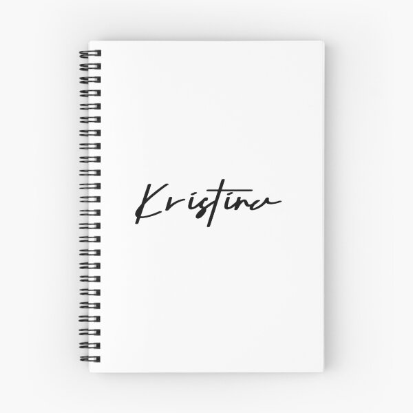 Item preview, Kristina handwriting designed and sold by taryncarey225.