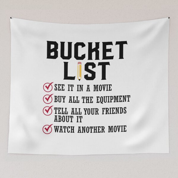 Item preview, Bucket list for your new hobby designed and sold by OVMEngemann.