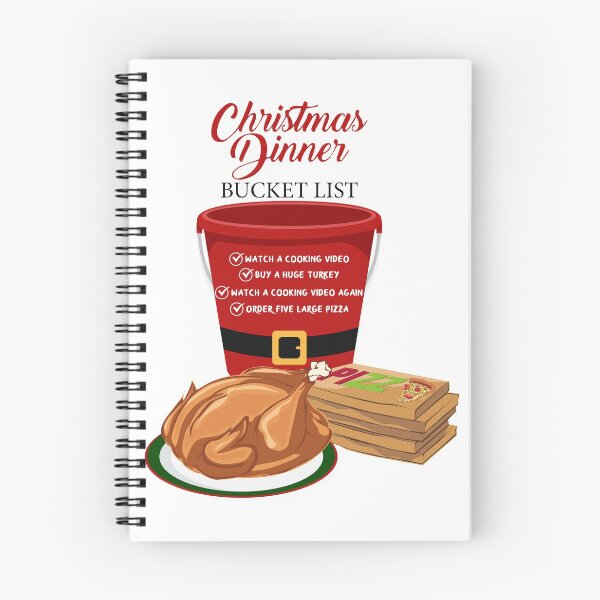 Item preview, Bucket list for the christmas dinner designed and sold by OVMEngemann.