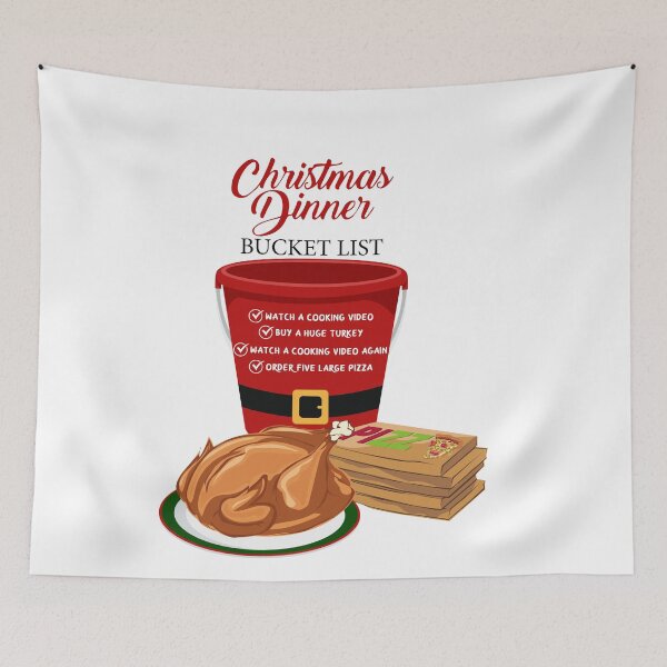 Item preview, Bucket list for the christmas dinner designed and sold by OVMEngemann.