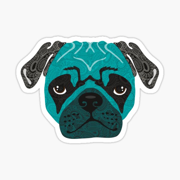 Stanley the Pug Sticker