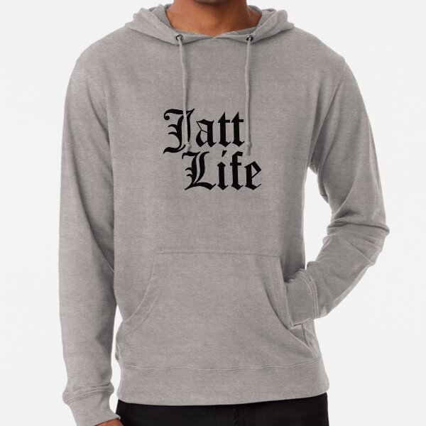 Buy Jatt Life T-Shirt - Black, S | Cotton Casual T-Shirt | Round Neck Half  Sleeve Crew Neck Unisex T-Shirt | Bambiha at Amazon.in