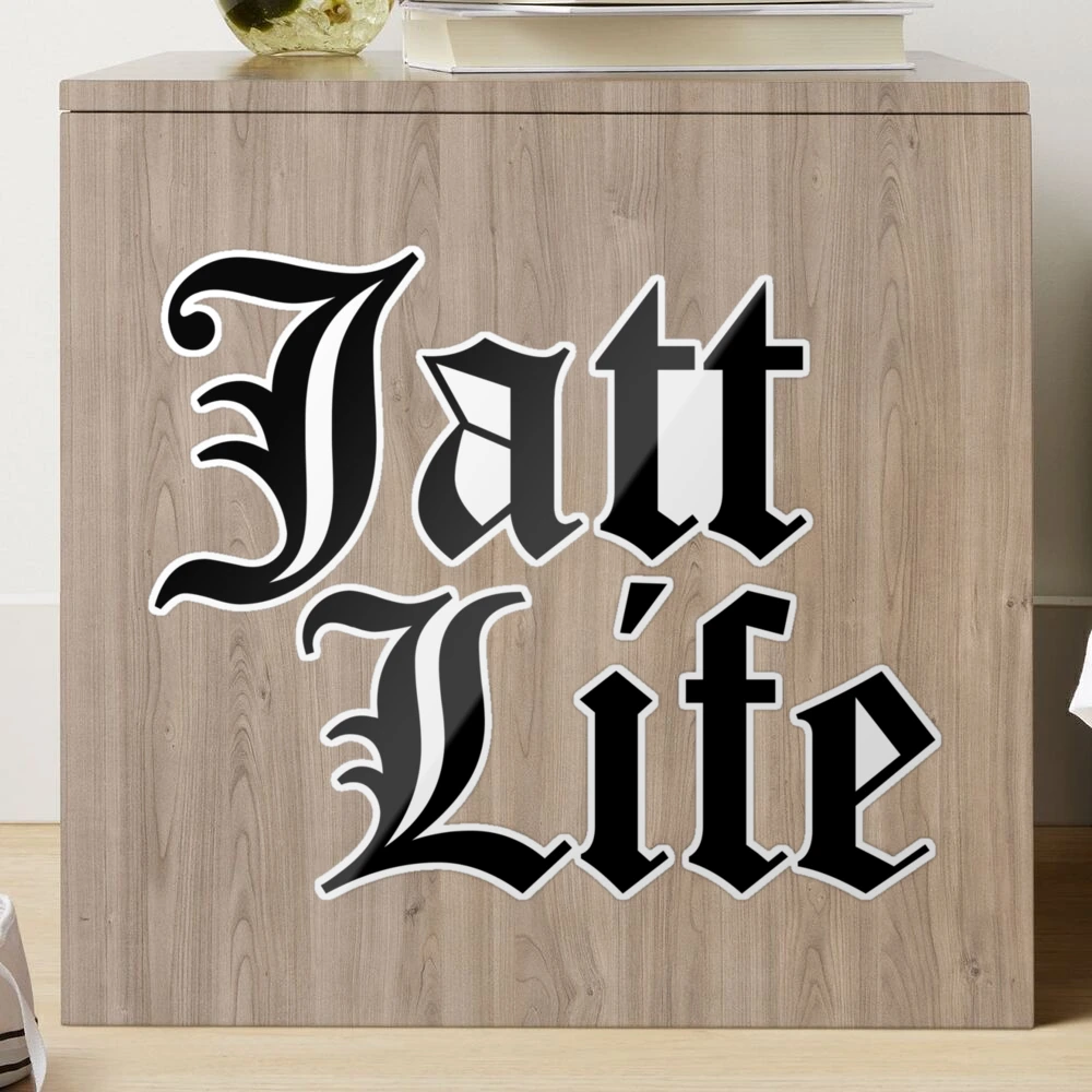 Jatt life punjabi illustration 