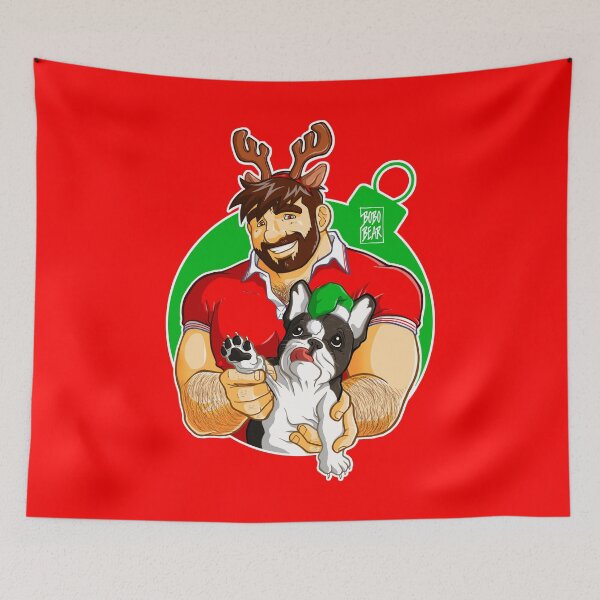 Item preview, XMAS - ADAM LIKES FRENCHIES - FOR RED TEE designed and sold by bobobear.