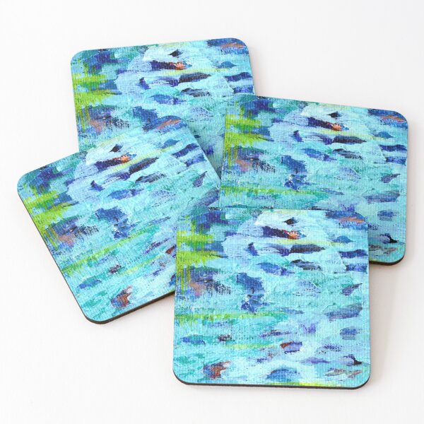 Item preview, Lily Pond Abstract 5 designed and sold by HeavenSpirit Creations.