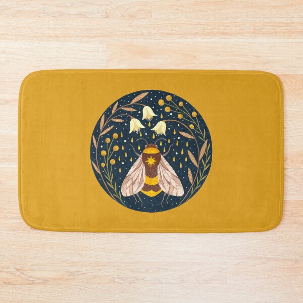 Harvester of gold Bath Mat