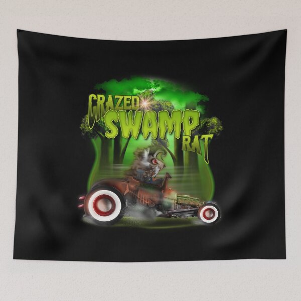 Item preview, Crazed Swamp Rat designed and sold by parkie.