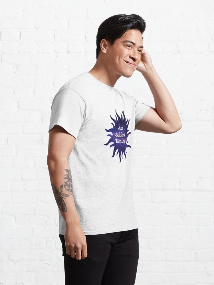 Thumbnail 5 of 7, Classic T-Shirt, Ask, Believe, Recieve designed and sold by Zoe Alexander.