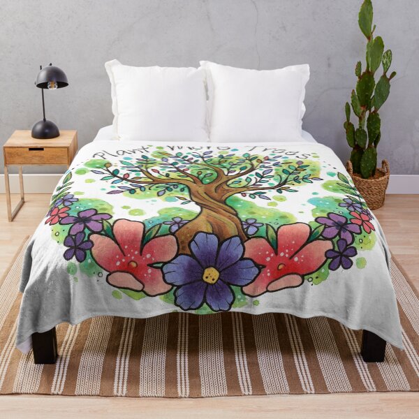 Item preview, Green Trees and Flowers Eco Design designed and sold by lornalaine.