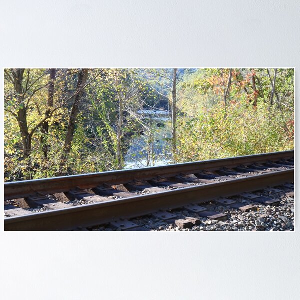 Item preview, Railroad Train Track View designed and sold by mymysterycloset.
