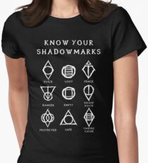 Know Your Shadowmarks (Light) Women's Fitted T-Shirt