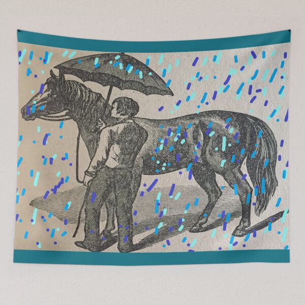 Item preview, Weather not fit for man or beast. designed and sold by sandal8684.