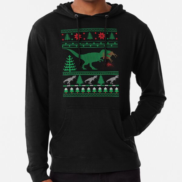 Ugly christmas sweater hot sale men's hooded reindeer sweater