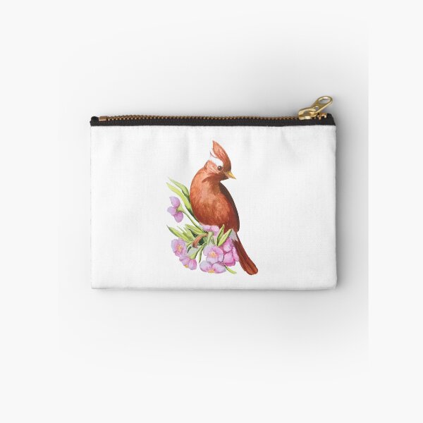 Item preview, Cute watercolor bird on blossom branch designed and sold by NataBold.