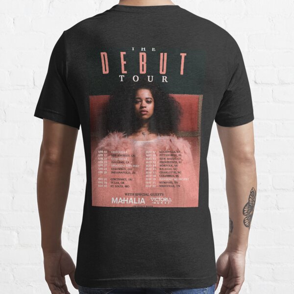 "debut ella mai tour date" Tshirt for Sale by jdjfhh47883 Redbubble