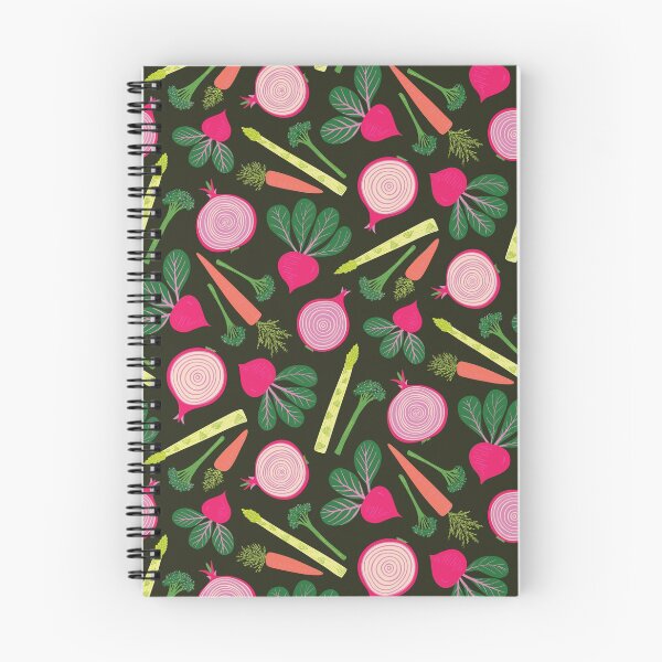 Item preview, Veg Patch Pattern on Dark designed and sold by rocketandindigo.