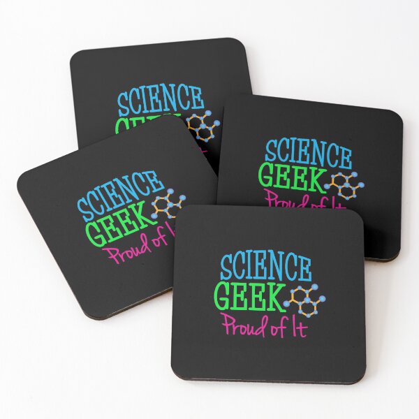 Item preview, 'Science Geek Proud Of It' (Black) designed and sold by The Button Gal.