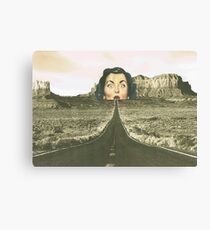 The road ahead Canvas Print