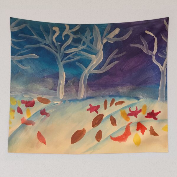 Item preview, First Snow Came Early designed and sold by bloomingvine.