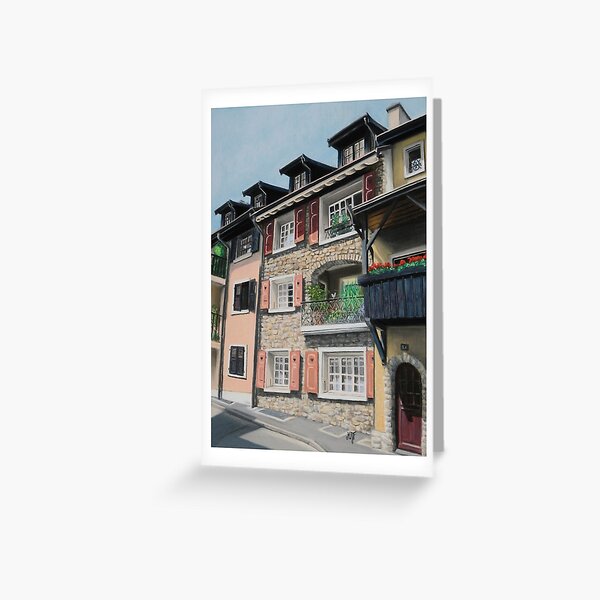 Bourg-Dessous, La Tour-de-Peilz Carte de vœux