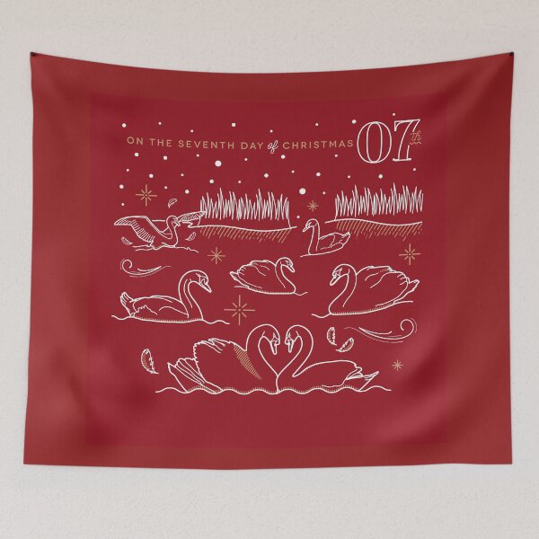 Item preview, On The Seventh Day of Christmas designed and sold by Katrina Sutton.
