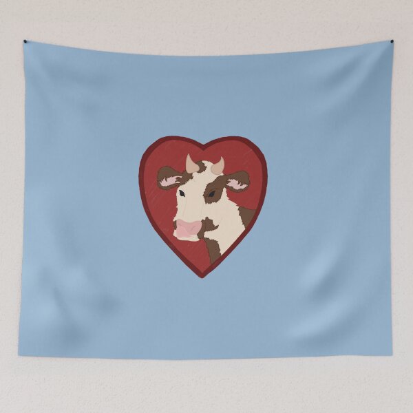 Item preview, Cow in a Heart!  designed and sold by samlevisshop.