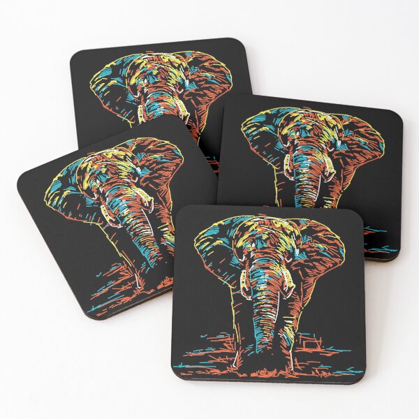 Item preview, Neon Elephant designed and sold by Alli Well.