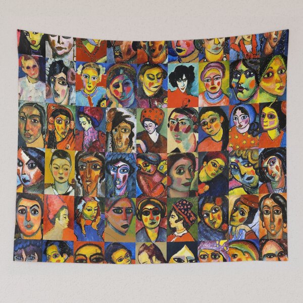 Item preview, Jawlensky Faces designed and sold by Montage-Madness.