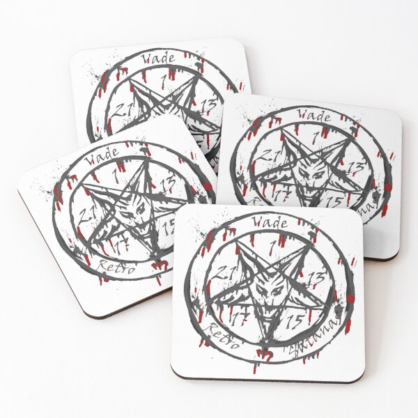Item preview, Magic Pentacle Magic Vade Retro Satanas designed and sold by Sicutaquila.