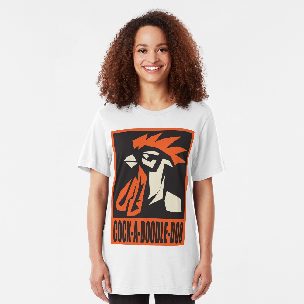 revolutionary rooster Slim Fit T-Shirt