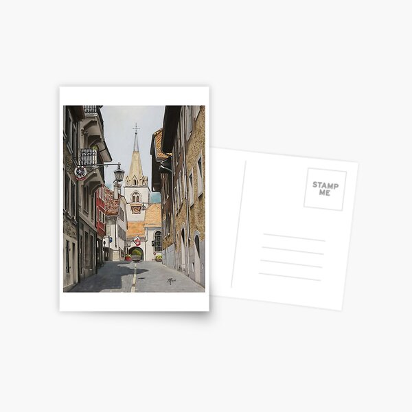L'église de La Tour-de-Peilz Carte postale