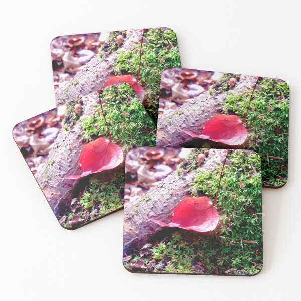 Item preview, Red Leaf on moss designed and sold by Shulie1.