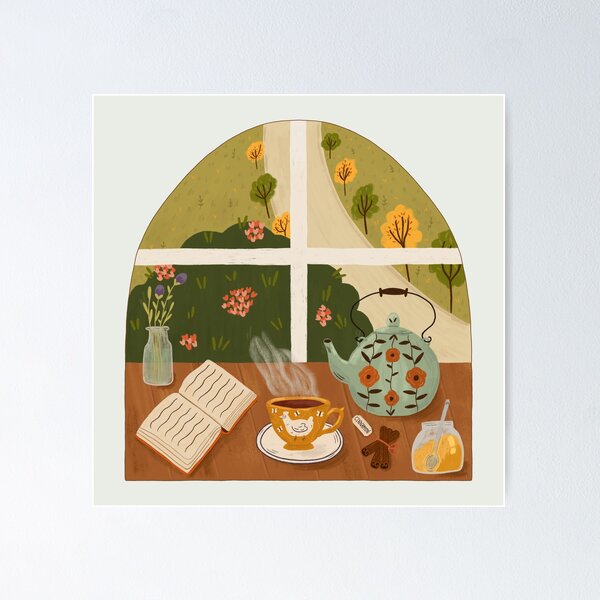 Item preview, Tea Time by the Window designed and sold by ohjessmarie.