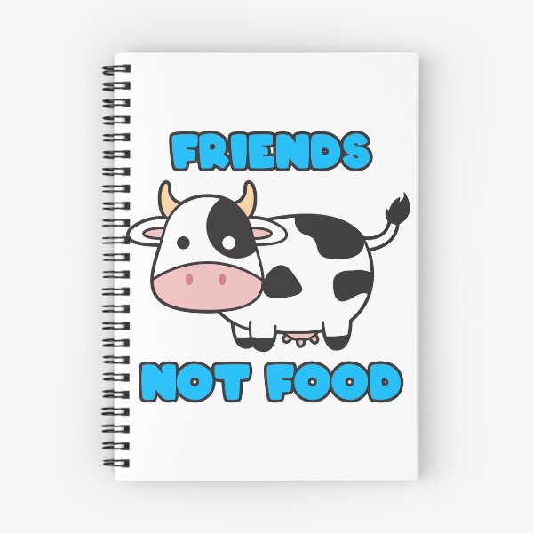 Artikelvorschau, Friends not food Kuh entworfen und verkauft von nmdesigns1.