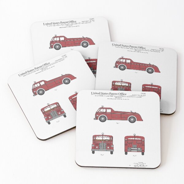 Item preview, Firetruck Patent designed and sold by FinlayMcNevin.