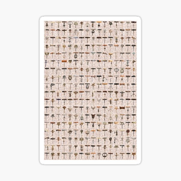Corkscrews Sticker