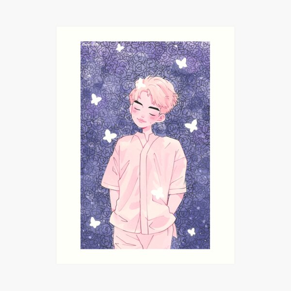 Bts Anime Wall Art Redbubble