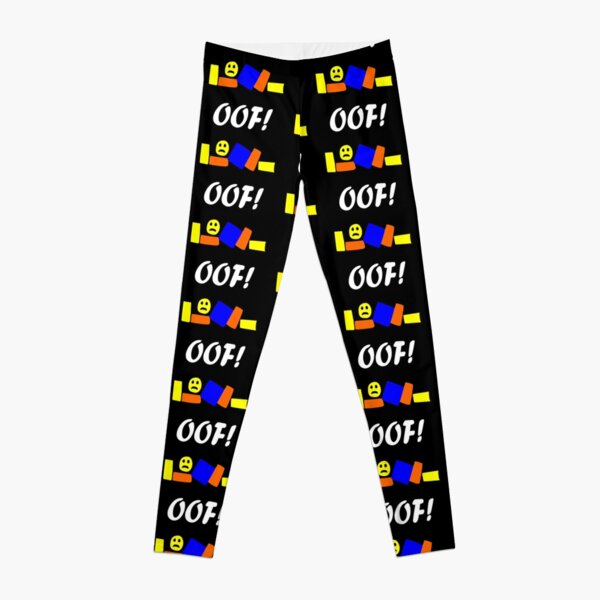 Roblox Oof Leggings By Tshirtsbyms Redbubble - pro roblox oof piano leggings