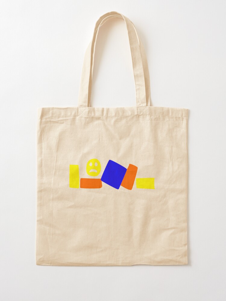 Roblox Oof No Noobs Tote Bag By Tshirtsbyms Redbubble - roblox oof in real life roblox free backpack