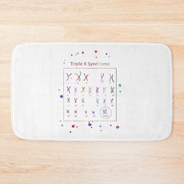 Item preview, Triple X Syndrome, trisomy X, extra X chromosome designed and sold by Rosaliartbook.