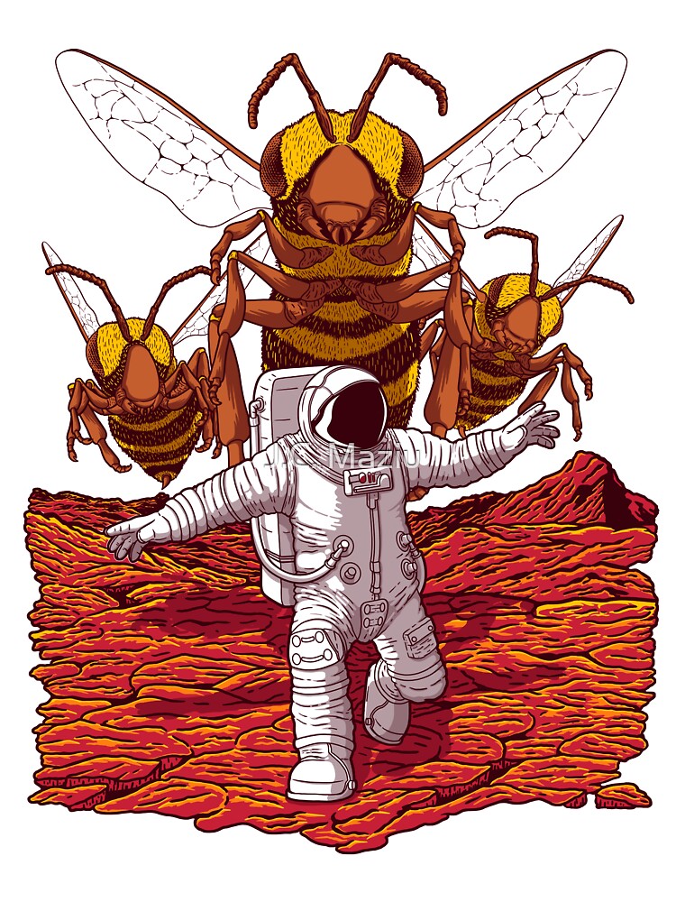 Killer Bees On Mars. Kids T-Shirt for Sale by J.C. Maziu