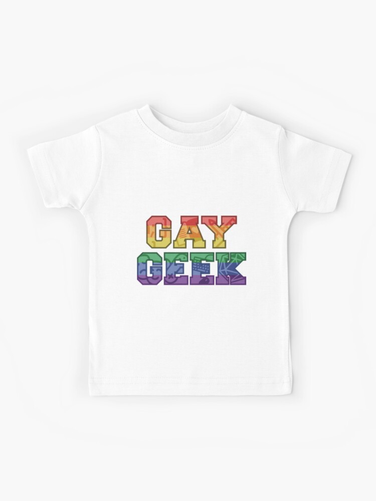 geek gay pride stickers