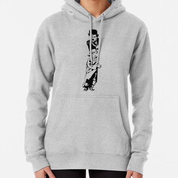 Charlie Chaplin The Kid 1921, Poster Artwork Design Pullover Hoodie