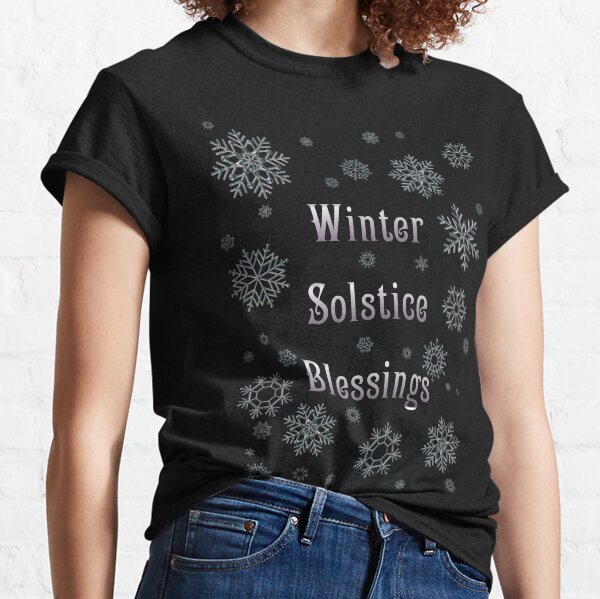 Winter Solstice Blessings Classic T-Shirt