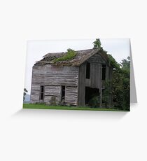 Dilapidated Farmhouse Greeting Card