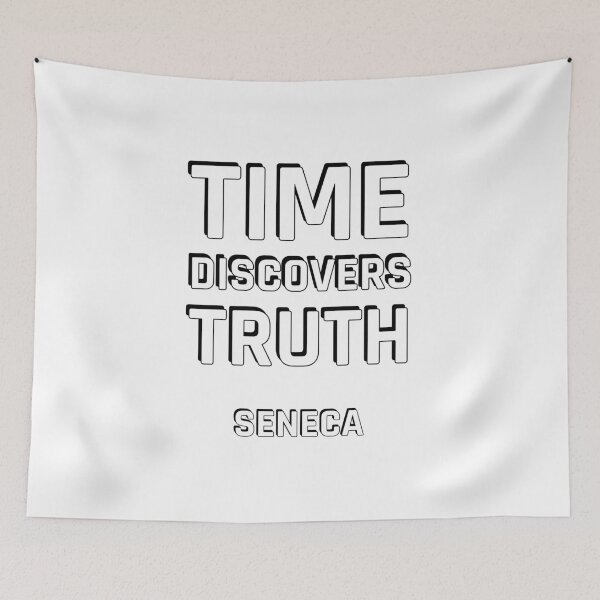 Item preview, Stoic Quotes - Time Discovers Truth - Seneca   designed and sold by Inspirationmotivation.