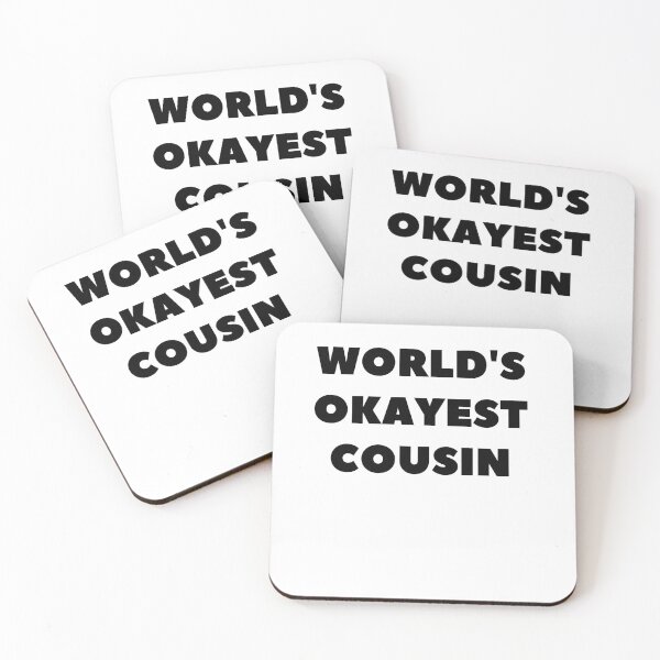 Item preview, World's Okayest Cousin Gift designed and sold by TeesByDesign.